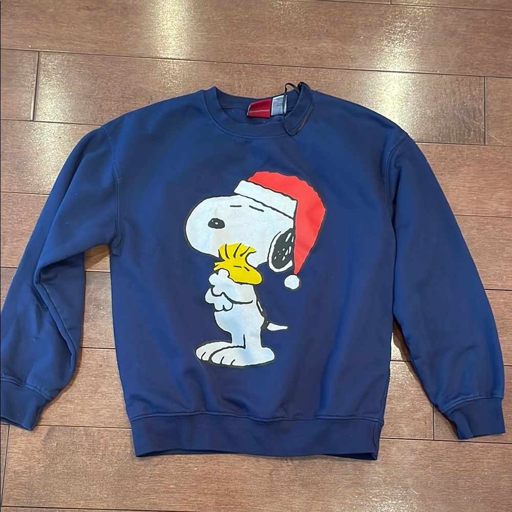 Blue Snoopy Christmas Sweater